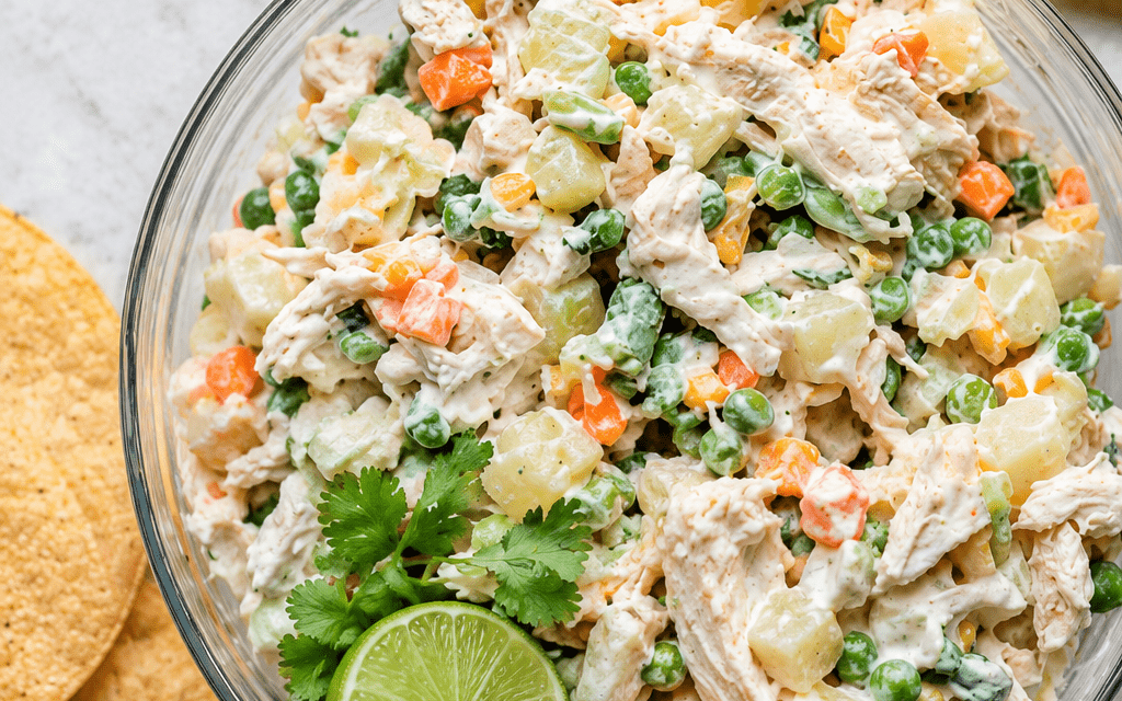 Ensalada de pollo