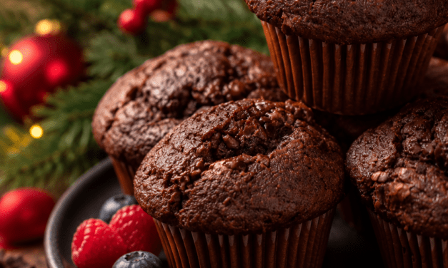 Muffins de chocolate