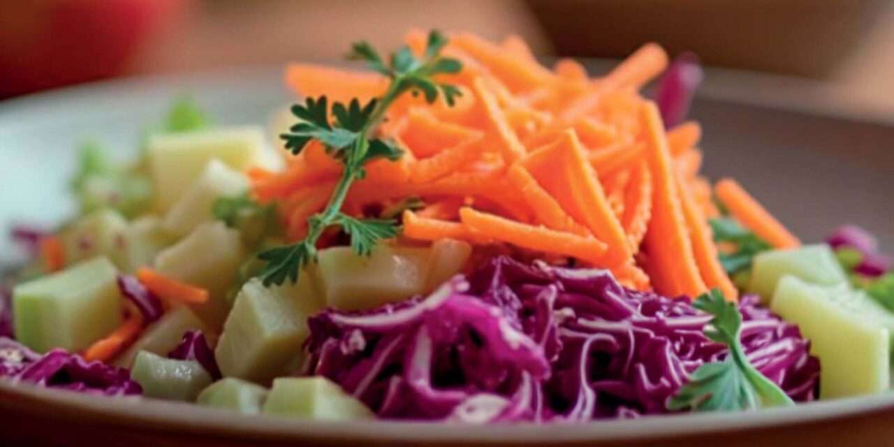 Ensalada fresca de Navidad
