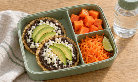 Tostadas chapinas saludables para la lonchera